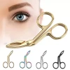 Eyebrow Tweezers Portable Scissors Shaped Hair Plucker Hairgripping
